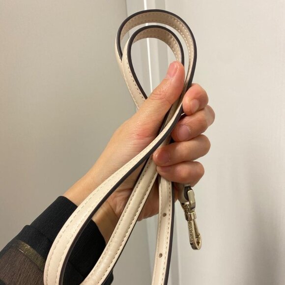 Kate Spade KG483 Spade Flower Small Dolly Duffle in Dark Beige - Picture 2 of 7